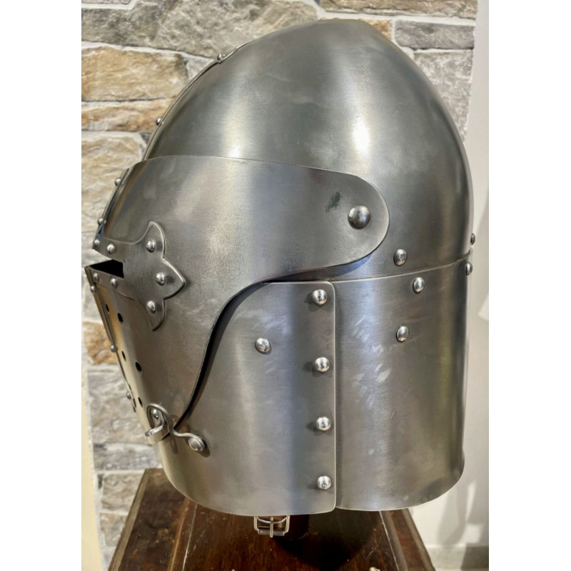 Topfhelm - Templer Kampfhelm