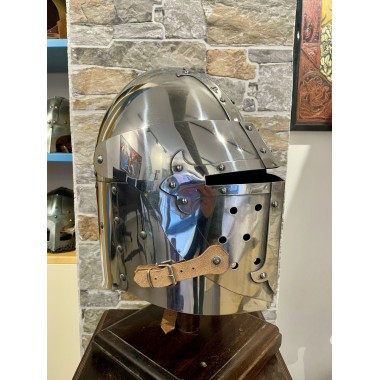 Topfhelm - Templer Kampfhelm