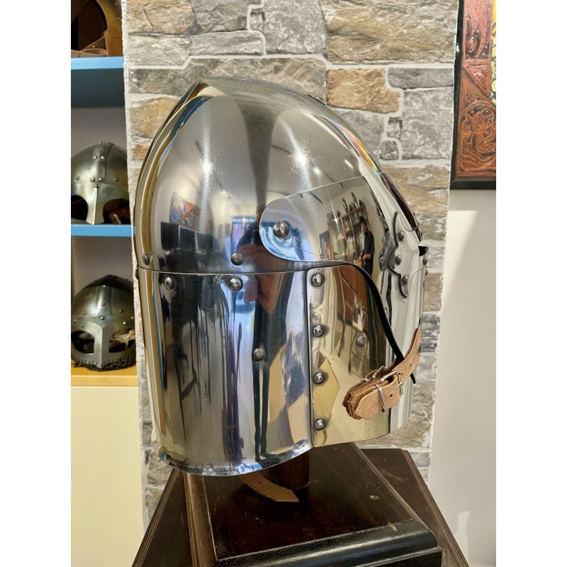 Topfhelm - Templer Kampfhelm