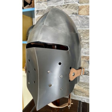 Mittelalter Helm Kampf - Visierhelme