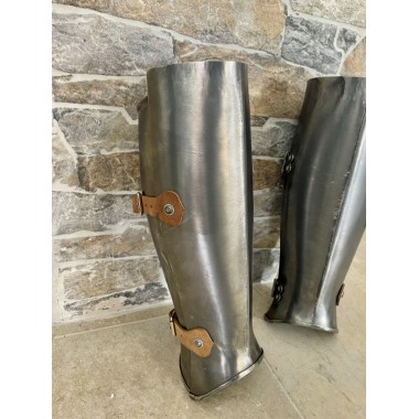 Mittelalter Beinschienen - Beinröhren