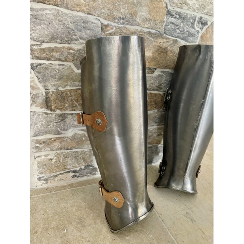 Mittelalter Beinschienen - Beinröhren