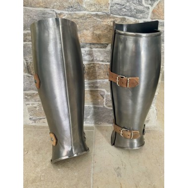 Mittelalter Beinschienen - Beinröhren