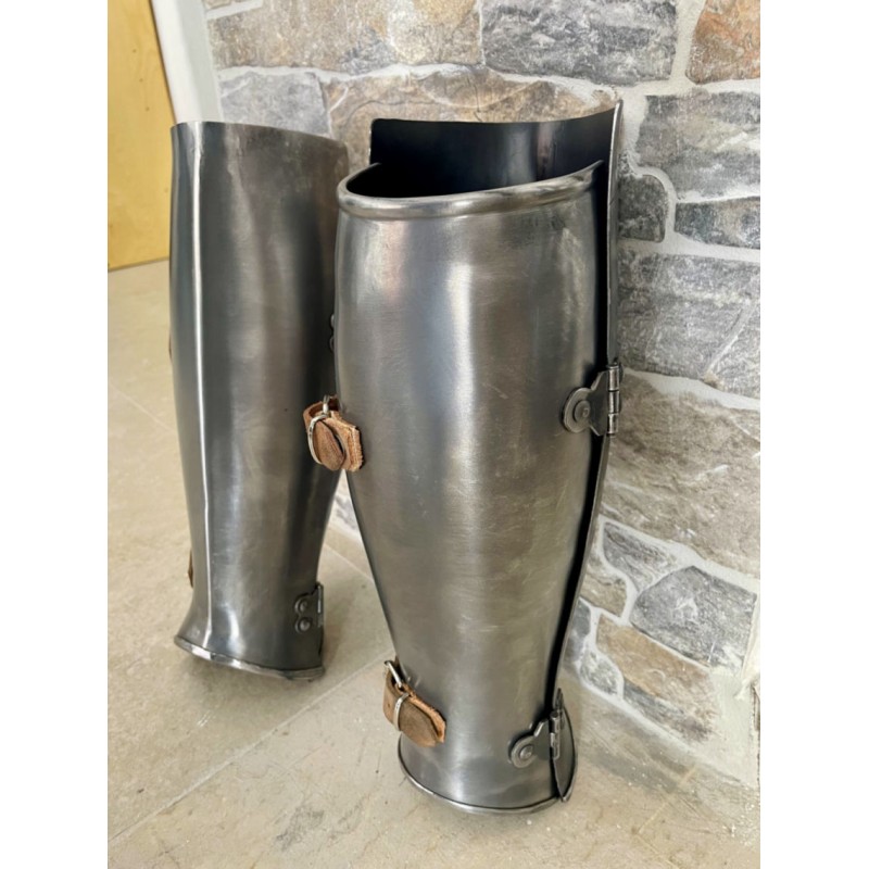 Mittelalter Beinschienen - Beinröhren