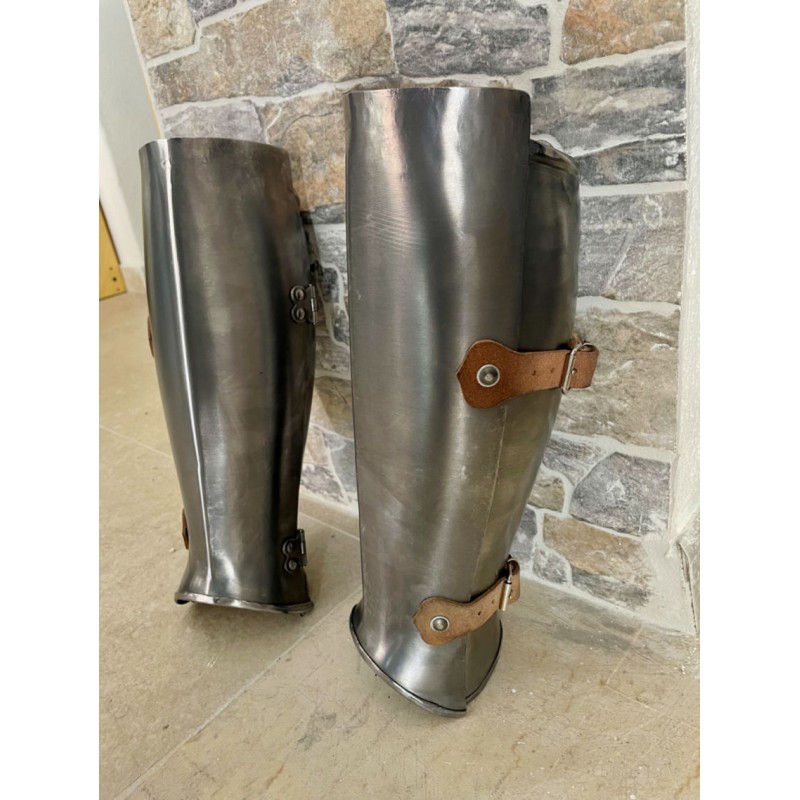 Mittelalter Beinschienen - Beinröhren