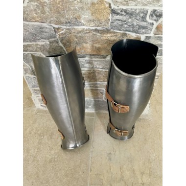 Mittelalter Beinschienen - Beinröhren