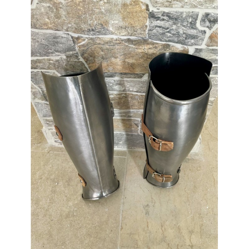 Mittelalter Beinschienen - Beinröhren