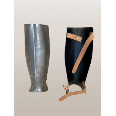 Mittelalterliche Beinschienen – Paar