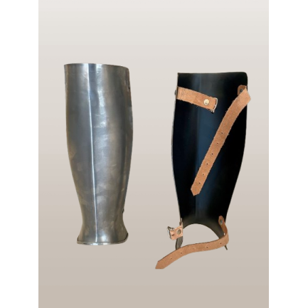 Mittelalterliche Beinschienen – Paar