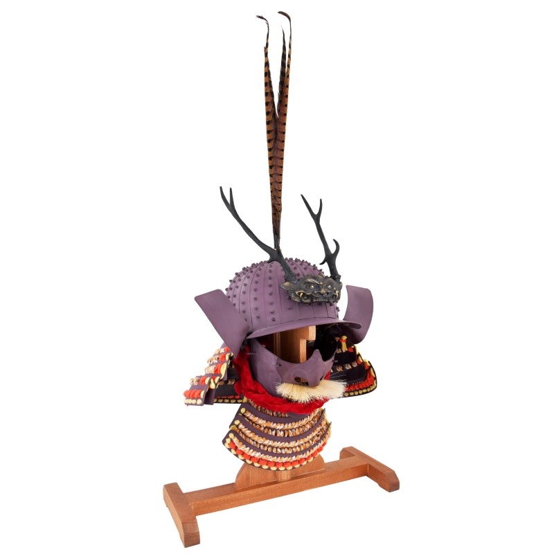 Kabuto Helm Daisho Kake - mit Mempo Maske