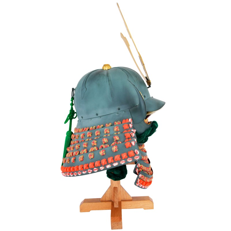 Kabuto Helm des Oda Nobunaga - mit Mempo Maske