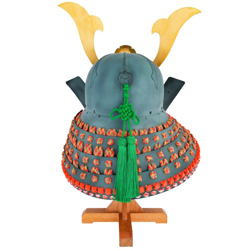 Kabuto Helm des Oda Nobunaga - mit Mempo Maske