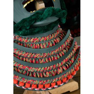 Kabuto Helm des Oda Nobunaga - mit Mempo Maske