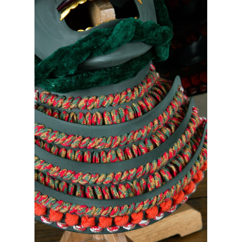 Kabuto Helm des Oda Nobunaga - mit Mempo Maske