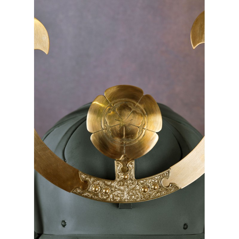 Kabuto Helm des Oda Nobunaga - mit Mempo Maske