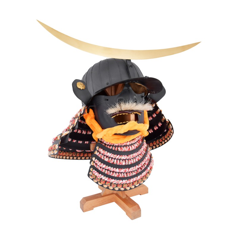 Kabuto Helm des Date Masamune - mit Mempo Maske