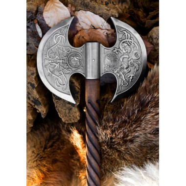 Mittelalterliche Doppelaxt