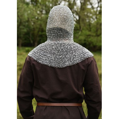 Kettenhaube, vernietet, verzinkt, ID 9mm