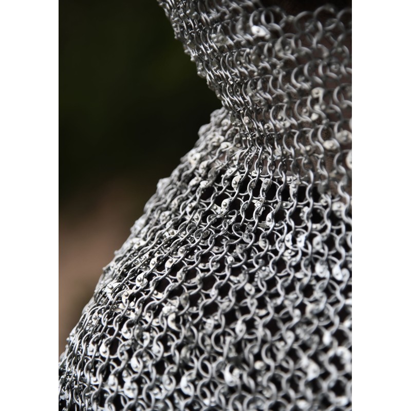 Kettenhaube, vernietet, verzinkt, ID 9mm