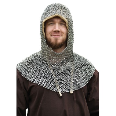 Kettenhaube, vernietet, verzinkt, ID 9mm