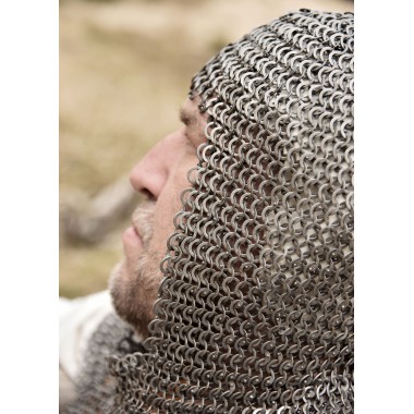 FRM Kettenhaube - Vernieteten flachringkettengeflecht, 8 mm