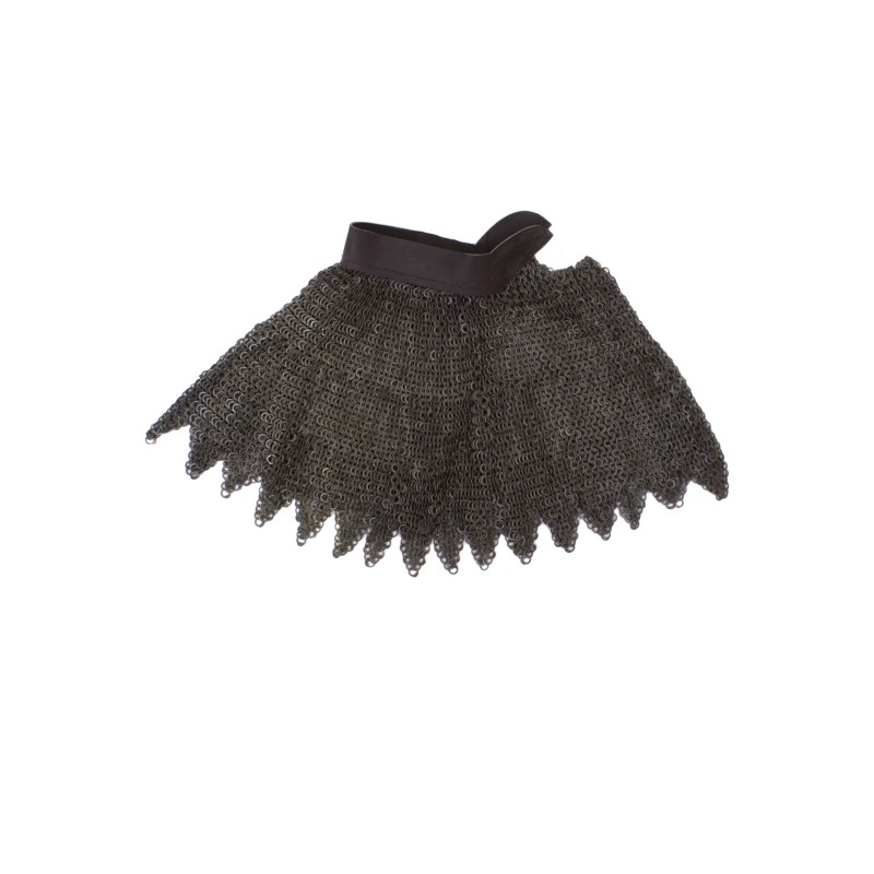 FRR Kettenbrünne - Flachring vernietet- ID 8mm - runde Nietköpfe,