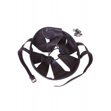 Helm-Inlet aus Leder