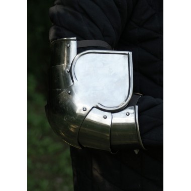 Ellbogenkacheln, Paar, 2mm Stahl