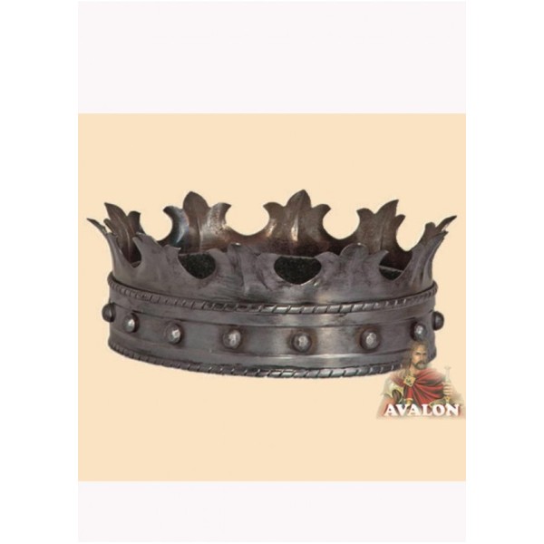 Mittelalterliche Krone aus Stahl