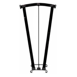 Hellebarde Tür mit drei Sitzen