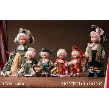 Die Venezianer (klein), Porzellanpuppe