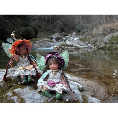 Elfe Primeln, Porzellanpuppe