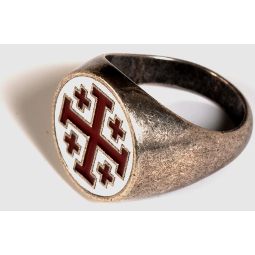 Ring of Jerusalem Kreuz von Jerusalem