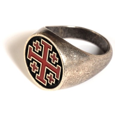Ring of Jerusalem Kreuz von Jerusalem