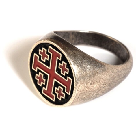 Ring of Jerusalem Kreuz von Jerusalem