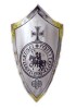 Tempelritter Schild - Siegel der Templer