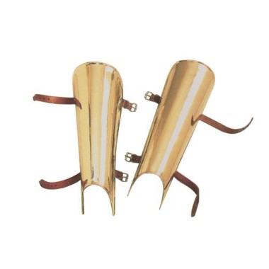 Beinschienen-Paar-Messing