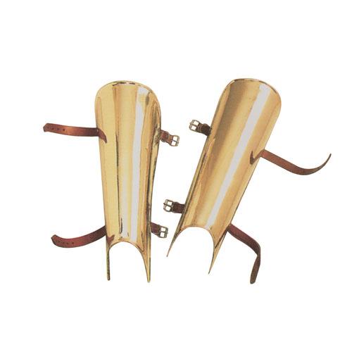 Beinschienen-Paar-Messing