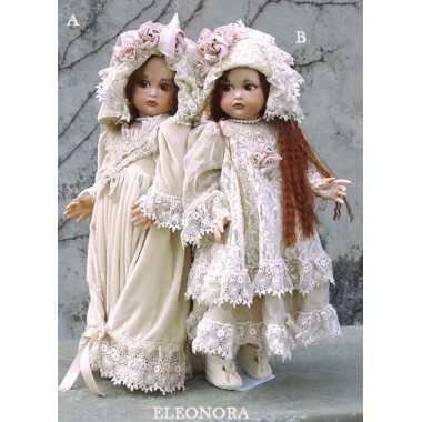 Verkaufe eine ziemlich Porzellanpuppen-Mädchen