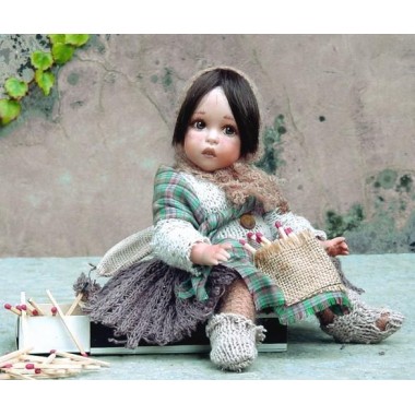 Porzellanpuppen Das kleine Mädchen mit den Schwefelhölzern
