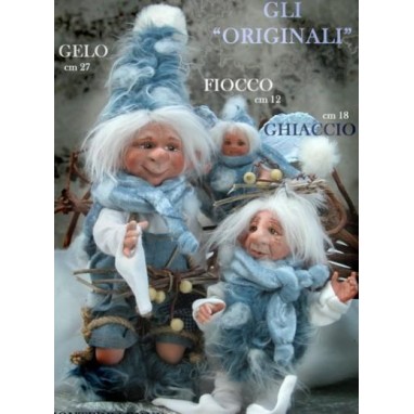 Elfe Kobold Frost, Porzellanpuppe