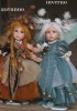 Porzellanpuppe, Elfen Feen Herbst - Winter