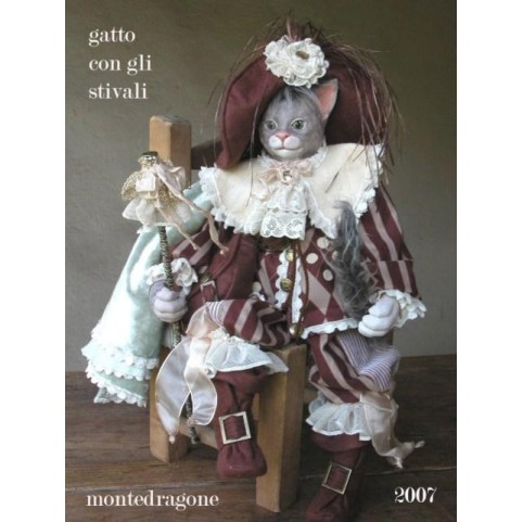 Marionetten der gestiefelte Kater, Porzellanpuppe