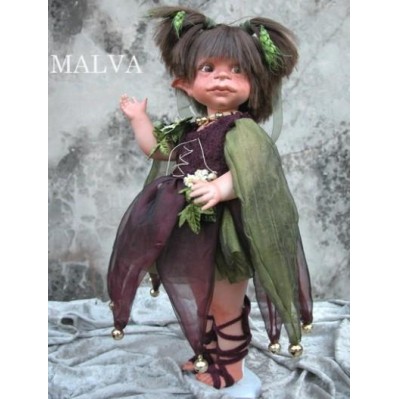 Elfe Fee Malve, Porzellanpuppe