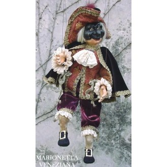 Venezianische Maske Marionetten, Porzellanpuppe