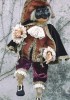 Venezianische Maske Marionetten, Porzellanpuppe