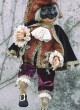 Venezianische Maske Marionetten, Porzellanpuppe