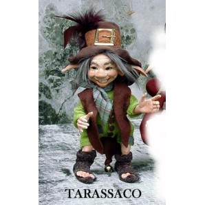 Gnom Löwenzahn Porzellanpuppe