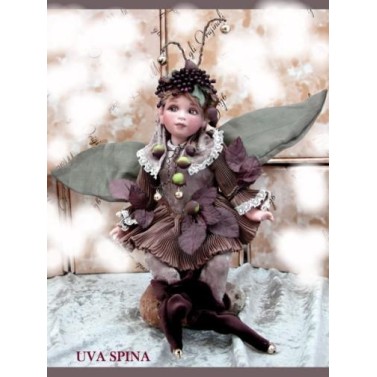 Elfe Fee Stachelbeere, Porzellanpuppe