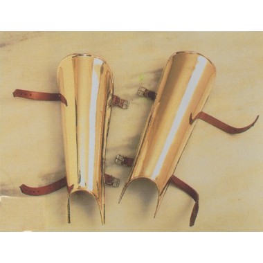 Beinschienen-Paar-Messing